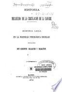 Historia y mecanismo de la circulación de la sangre