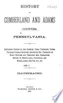 History of Cumberland and Adams Counties, Pennsylvania