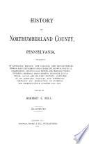 History of Northumberland County, Pennsylvania