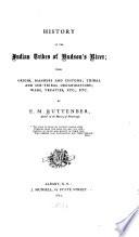 History of the Indian Tribes of Hudson's River