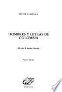 Hombres y letras de Colombia