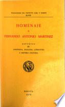 Homenaje a Fernando Antonio Martínez