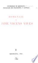 Homenaje a Jaime Vicens Vives