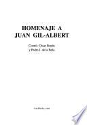 Homenaje a Juan Gil-Albert