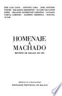 Homenaje a Machado