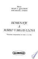 Homenaje a Mario Vargas Llosa