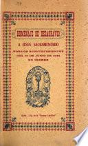 Homenaje de desagravio a Jesús Sacramentado por los acontecimientos de 19 de junio de 1924 en Ibarra