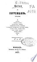 Horas de invierno: (1837. 336 p.)