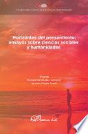 Horizontes del pensamiento: ensayos sobre ciencias sociales y humanidades