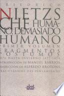 Humano, demasiado humano