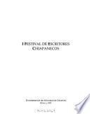 I Festival de Escritores Chiapanecos