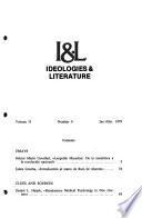 I & L, Ideologies & Literature