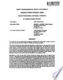 Idaho Panhandle National Forest (N.F.), Charlie Tyson Ecosystem Management Project