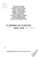 II Premio de Cuentos Max Aub