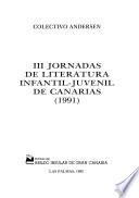 III Jornadas de Literatura Infantil-juvenil de Canarias (1991)