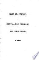 Imajen del Anticristo i carta a don Felipe II