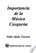 Importancia de la música cusqueña