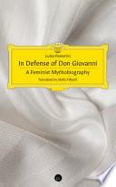 In Defense of Don Giovanni