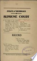 In re Baby Betty. Petition of Van Marter, 224 MICH 675 (1923)
