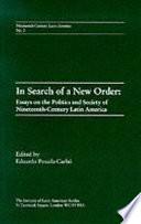In Search of a New Order