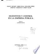 Incentivos y control en la empresa pública