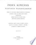 Index Kewensis