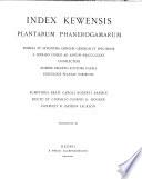 Index Kewensis