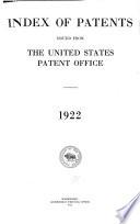 Index of Patents Issued from the United States Patent Office