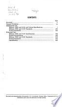Index of Specifications and Standards (used By) Department of the Army