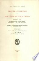 Índice de la colección de don Luis de Salazar y Castro. Tomo XVII.