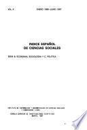 Indice español de ciencias sociales