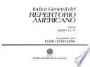 Indice general del Repertorio americano