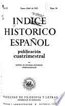 Indice histórico español