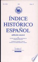 Indice Historico Espanol publicacion semestral