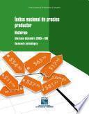 Índice nacional de precios productor. Histórico. Año base diciembre 2003 = 100. Documento metodológico
