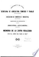 Industria azucarera