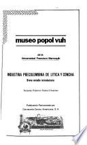 Industria precolombina de lítica y concha