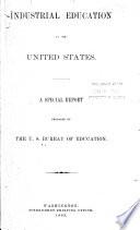 Industrial Education in the United States