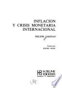 Inflación y crisis monetaria internacional