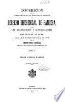 Información sobre las consecuencias que ha producido la supresion del Derecho Diferencial de Bandera y sobre las valoraciones y clasificaciones de los tejidos de lana: Derecho Diferencial de Bandera (856 p.) 1880