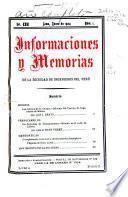 Informaciones y memorias de la Sociedad de Ingenieros del Perú