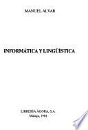 Informática y lingüística