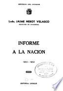 Informe a la nación