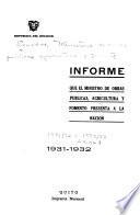 Informe a la nación