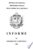 Informe al Congreso de la República