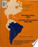 Informe Anual (1983)y Sintesis de Acciones (1980-1983)