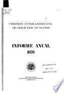 Informe anual de la Comisión Interamericana de Derechos Humanos a la Asamblea General
