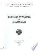 Informe de gobierno