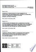 Informe de la consulta técnica sobre la viabilidad de elaborar directrices técnicas no discriminatorias para el ecoetiquetado de productos de la pesca de captura marina : Roma, 21-23 de octubre de 1998