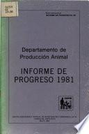 Informe de Progreso 1981